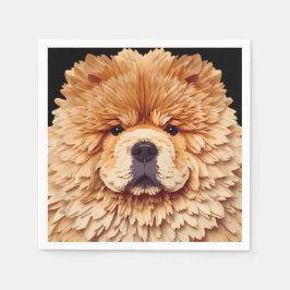 Guardanapo De Papel PAPIAR MIRAGE Red Chow