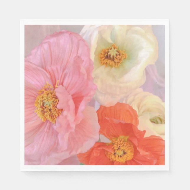 Guardanapo De Papel Papoulas (Frente)