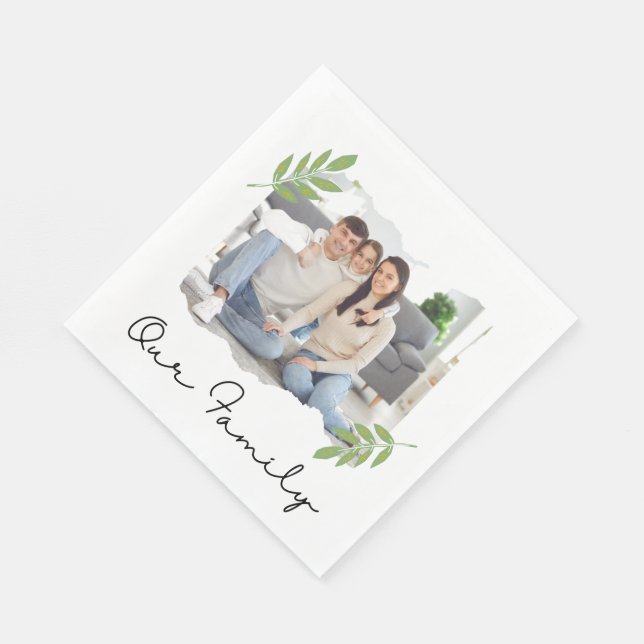 Guardanapo de Papel para a Nossa Família (Quina)