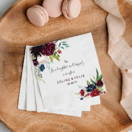 Guardanapo De Papel Para amar, rir e feliz para sempre