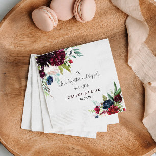 Guardanapo De Papel Para amar, rir e feliz para sempre