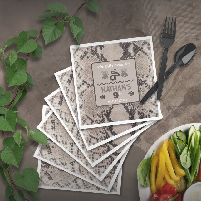 Guardanapo de papel para aniversário com estampa d (Criador carregado)