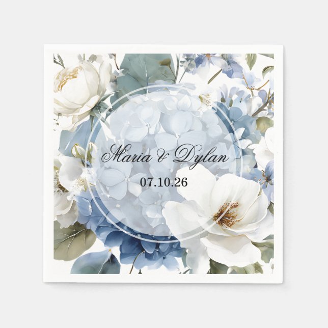 Guardanapo de papel para casamento (Frente)