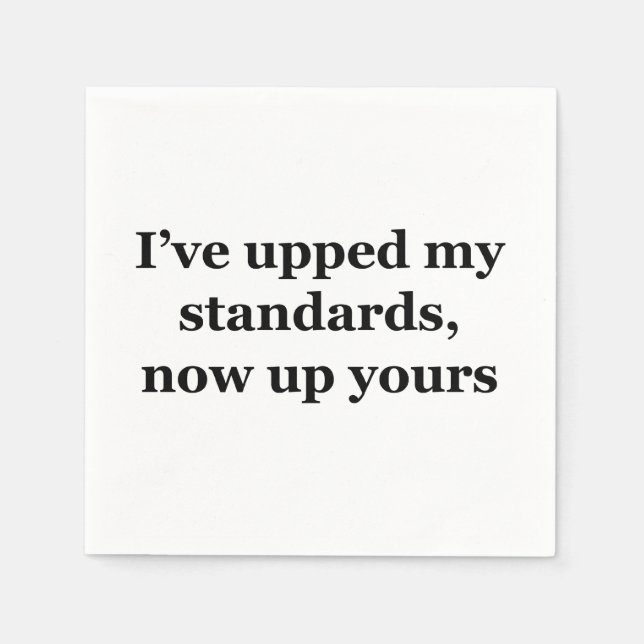 Guardanapo De Papel Para cima (Frente)