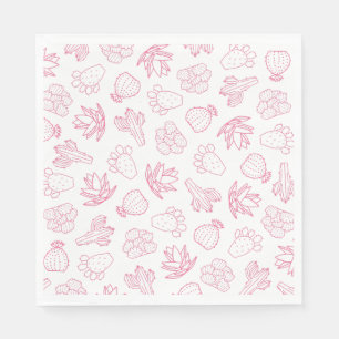 Guardanapo de papel para despedida de solteira ros