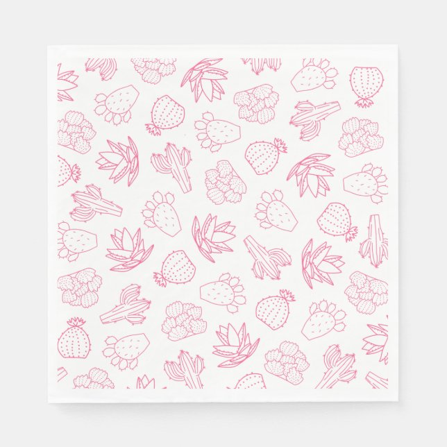 Guardanapo de papel para despedida de solteira ros (Frente)