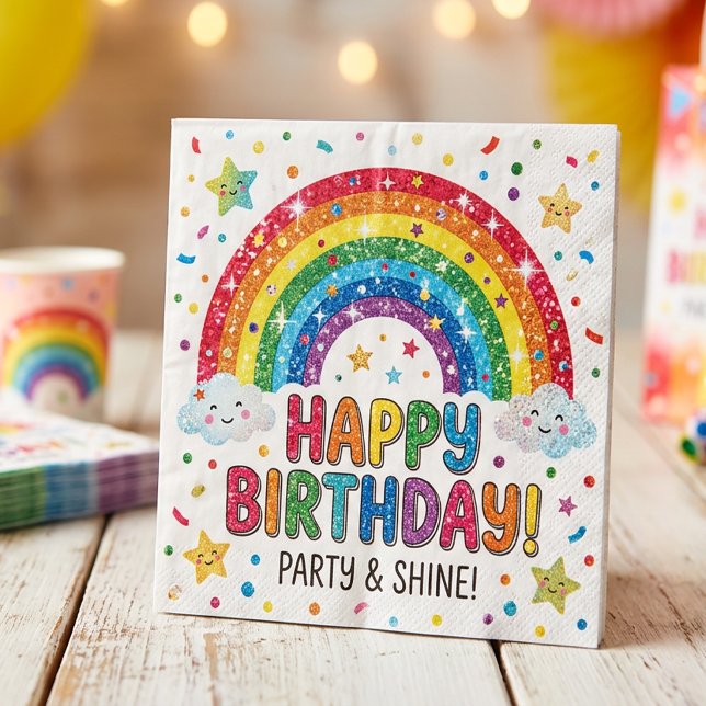 Guardanapo de papel para festa de aniversário Arco (Criador carregado)