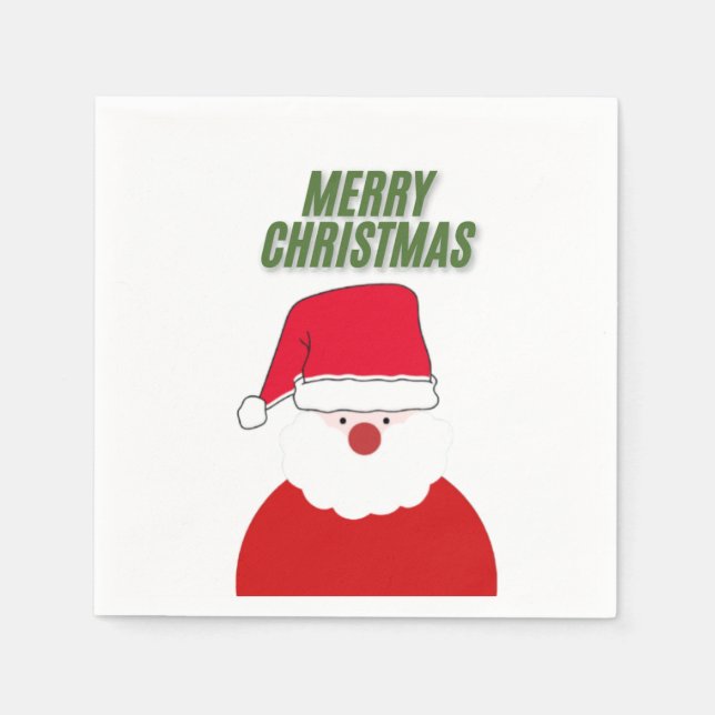 Guardanapo de Papel para o Natal (Frente)