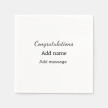 Parabéns adicionam nome mensagem simples formando