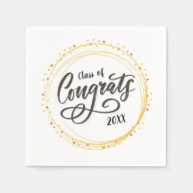 Parabéns Classe de Napkins