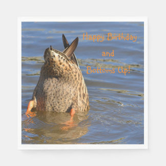 Guardanapo De Papel Parabéns e Botões para Cima