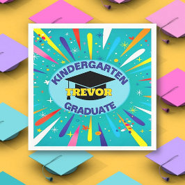 Guardanapo De Papel Parabéns! Festa de formatura do jardim de infância