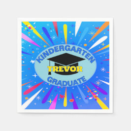 Guardanapo De Papel Parabéns! Formando do jardim de infância personali