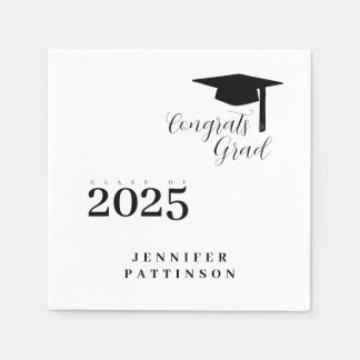 Guardanapo De Papel Parabéns Turma de Graduados Ano de Graduação