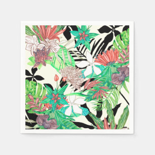 Guardanapo De Papel Paraíso Floral II
