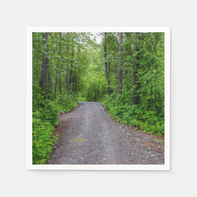 Guardanapo De Papel Paraíso Verde (Frente)