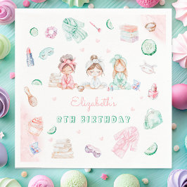 Guardanapo De Papel Parceiro Spa Pastel Birthday