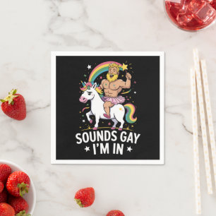 Guardanapo De Papel Parece Gay Estou Dentro
