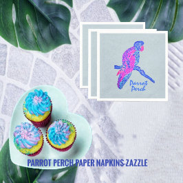 Guardanapo De Papel Parrot Perch