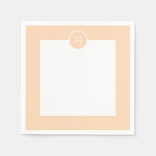 Guardanapo De Papel Parte alta personalizada do sopro do pêssego