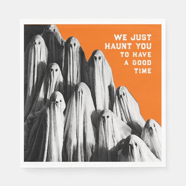 Guardanapo De Papel Parte Dia de as Bruxas engraçado (Frente)