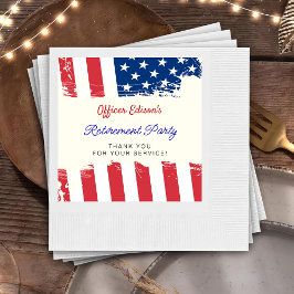 Guardanapo De Papel Partido Americano de Reforma Militar de Bandeira