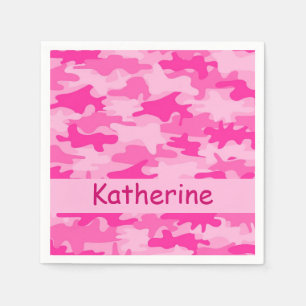 Guardanapo De Papel Partido conhecido personalizado de Camo camuflagem