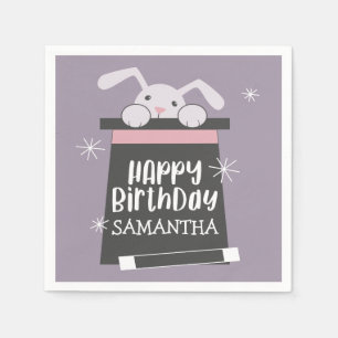 Guardanapo De Papel Partido de aniversário de criança mágico da mos