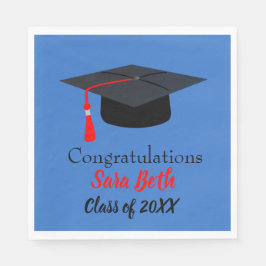 Guardanapo De Papel Partido de Graduação Personalizada Napkins