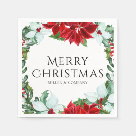 Guardanapo De Papel Partido de Natal Corporativo Festa Moderna de Féri