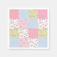 Partido de Patches Despejados Napkins