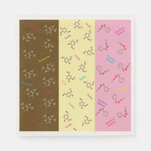 Guardanapo De Papel Partido de Química Sorvete napkins