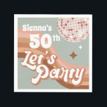 Guardanapo De Papel Partido Disco dos anos 70<br><div class="desc">Pode ser personalizado para atender às suas necessidades. // Procurando itens correspondentes ou complementares? Outros artigos de papelaria do conjunto disponível na seção "coleções" da minha loja. // Precisa de ajuda para personalizar o seu design? Tem outras ideias? Sinta-se à vontade para me contactar (Zoe) diretamente.</div>