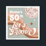 Guardanapo De Papel Partido Disco Napkins dos anos 70<br><div class="desc">Pode ser personalizado para atender às suas necessidades. // Procurando itens correspondentes ou complementares? Outros artigos de papelaria do conjunto disponível na seção "coleções" da minha loja. // Precisa de ajuda para personalizar o seu design? Tem outras ideias? Sinta-se à vontade para me contactar (Zoe) diretamente.</div>