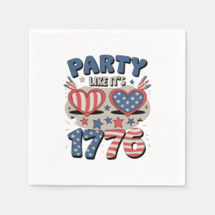 Guardanapo De Papel Partido dos Estados Unidos Como é 1776, América, I