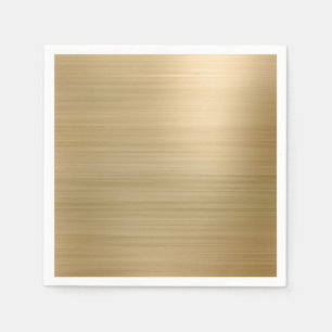 Guardanapo De Papel Partido Dourado