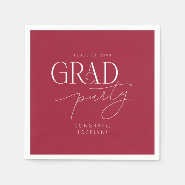 Guardanapo De Papel Partido Formando Mínimo Personalizado de Branco Ve (Frente)