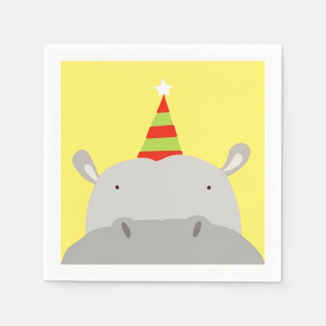 Guardanapo De Papel Partido Hippo (Frente)