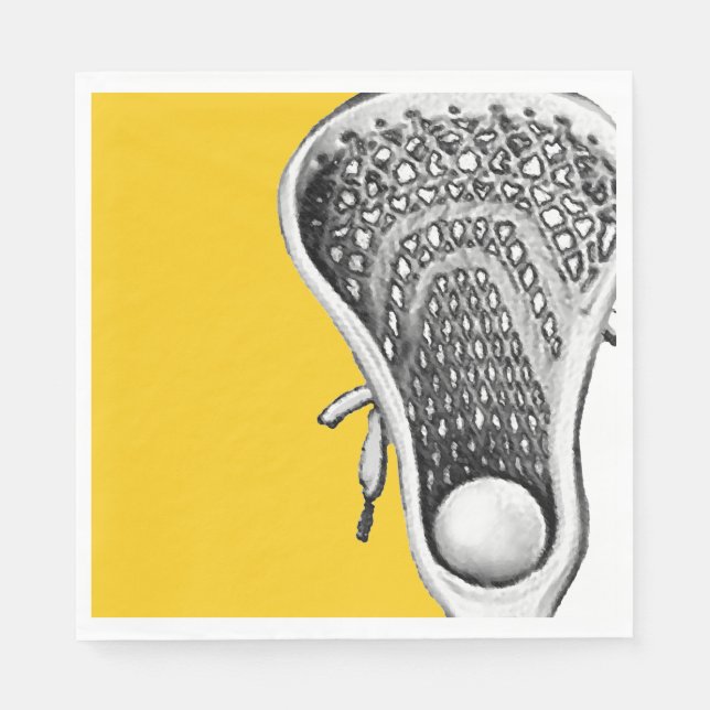 Guardanapo De Papel Partido Lacrosse (Frente)