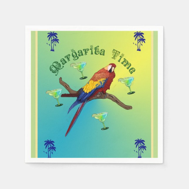 Guardanapo De Papel Partido Margarita (Frente)