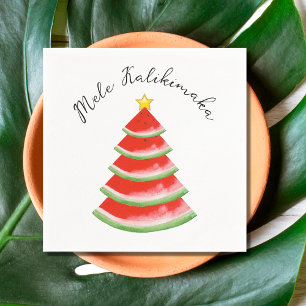Guardanapo De Papel Partido Mele Kalikimaka