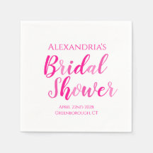 Partido Moderno Rosa Quente do chá de panela