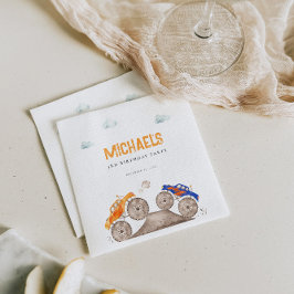 Guardanapo De Papel Partido Monster Truck Bash