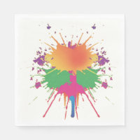 Partido Paintball Napkins