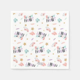 Guardanapo De Papel Partido Pajama Meninas Em Qualquer Idade Feliz Fes