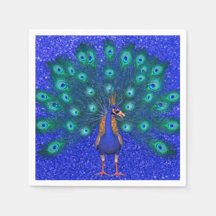 Guardanapo De Papel Partido Peacock Napkins
