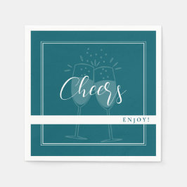 Guardanapo De Papel Partido Personalizado da Profunda Gasolina Napkins