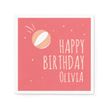 Partido Personalizado de Aniversário de Basquete