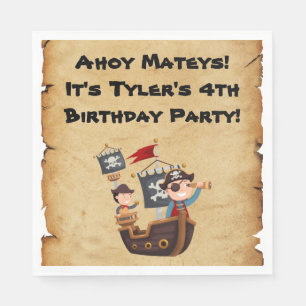Guardanapo De Papel Partido Pirata Personalizou Napkins