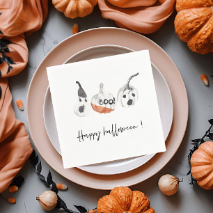 Guardanapo De Papel Partido Spooky Pumpkins Feliz Dia das Bruxas